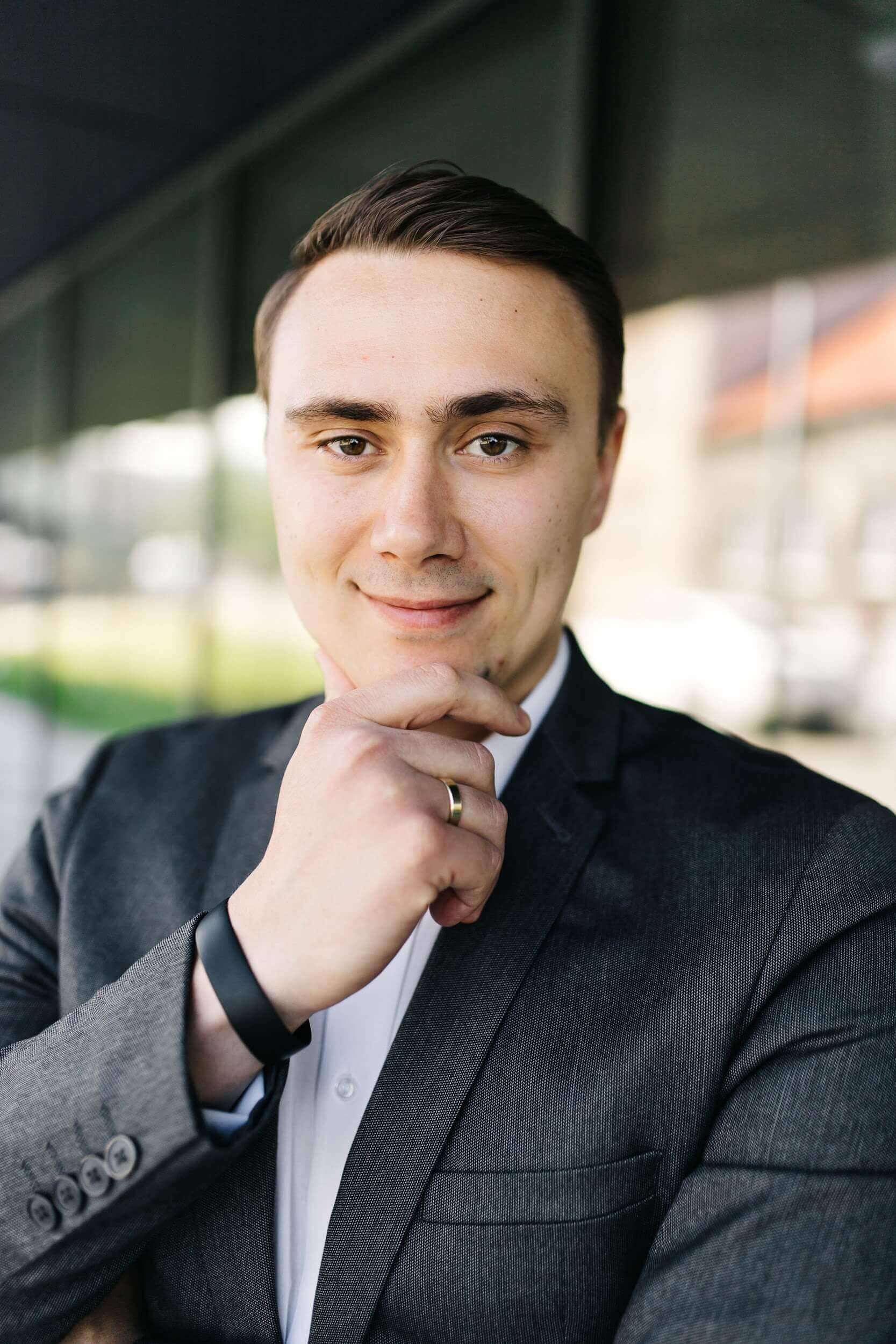 Grzegorz Bradło, właściciel biura nieruchomości Livein